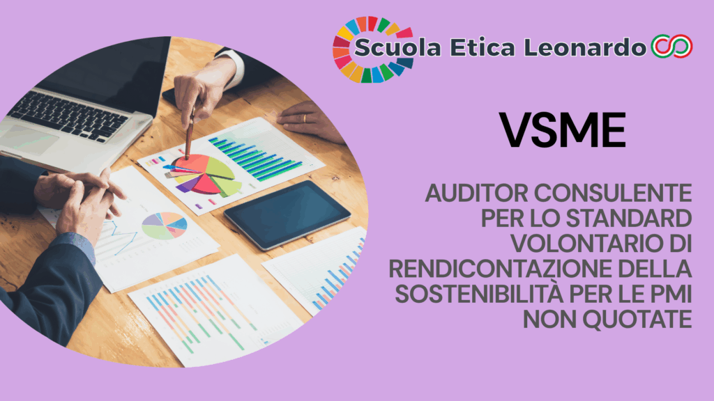 Corso VSME – Auditor Consulente per lo standard volontario di rendicontazione della sostenibilità per le PMI non quotate