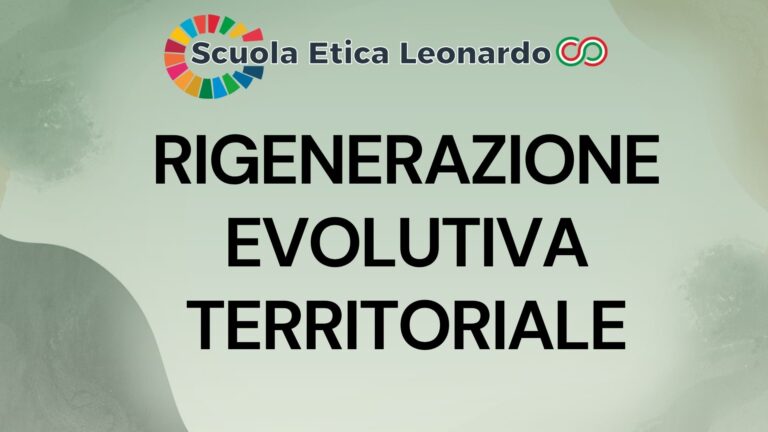 Corso Rigenerazione Evolutiva Territoriale